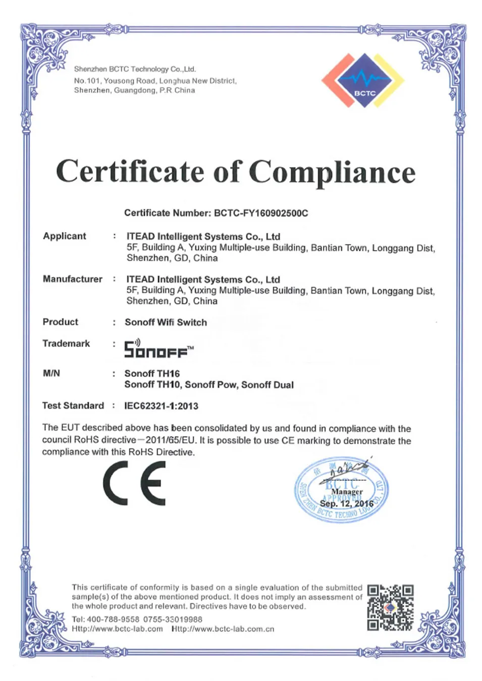 Sonoff Pow Wireless WiFi Switch ONOff 16A With Power Consumption Measurement For Home Appliance IOS Android Remote 85-250V -10