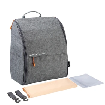 

Insular Elegant Baby Diaper Backpacks Bags Nappy Stroller Bags Multifunctional Maternity Changing Bags For Mommy Women Backpac