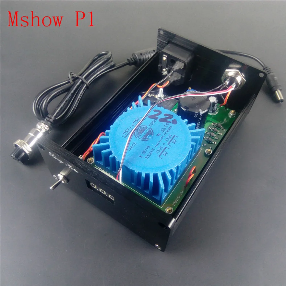 

Mshow P1 15VA Talema Linear Power Supply for SMSL M8 /CM6631A / XMOS DAC output option DC:5V 7V 8V 9V 12V 15V 18V 24V hifi audio