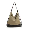 Bolso de lona estilo Hobo para mujer, bandolera informal, bolso de hombro, Estilo Vintage ► Foto 3/6