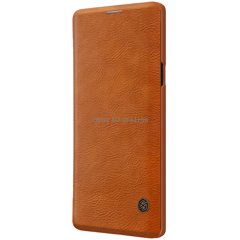Ceny Etui do Samsung Galaxy Note 9 nillkin qin Series etui z klapką do Samsung Note 9 Note9 Book otwierane etui ze skóry pu