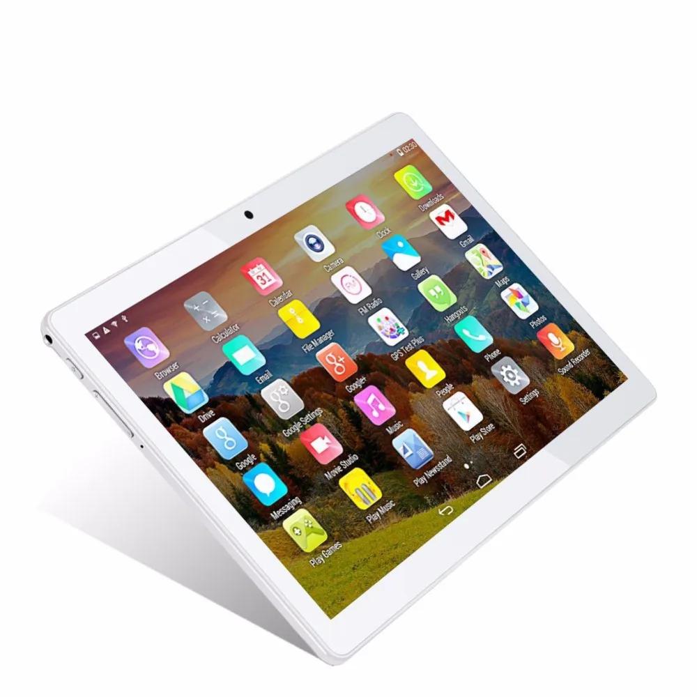 10 Inch 3G Phablet Quad Core 32GB ROM 2GB RAM Call Phone Android 6.0 Tablet PC, Unlocked Dual Sim Card Slots, Bluetooth, GPS, WIFI, Resolution display IPS Screen