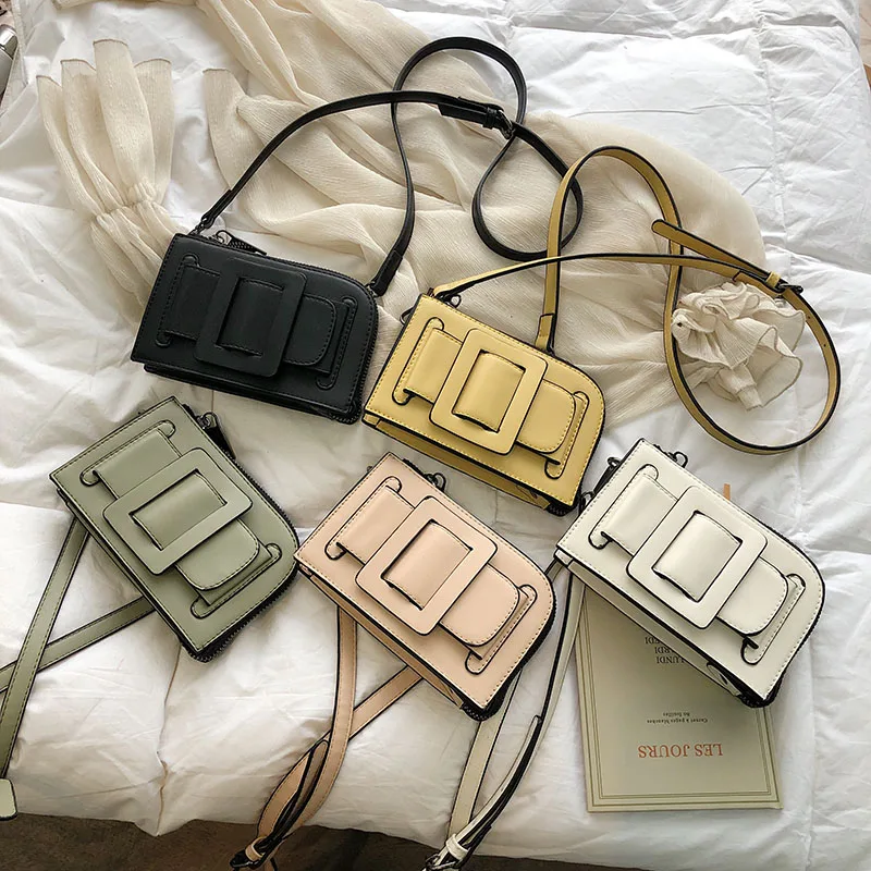 Bags for Women 2019 Fashion New Quality PU Leather Lady bag Female Shoulder Messenger Bag Belt Design Travel Crossbody bags