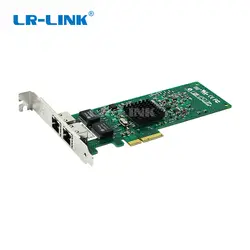 LR-LINK 9712PT двойной порт PCI Express адаптер Gigabit Ethernet Соединительная плата локальной компьютерной сети 1000 Мбит/с Broadcom BCM5709 NIC