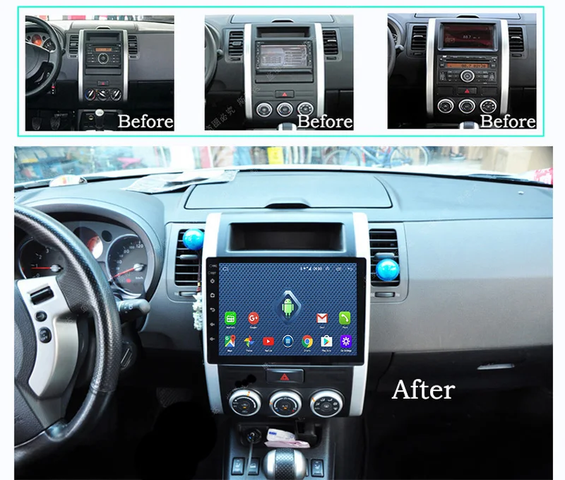  4G 3G WIFI All Netcom 10.1 inch Android 8.0 For Nissan X-Trail 2008-2012 Car GPS Radio Video Multim