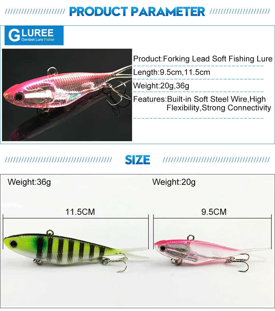 GLUREE-Split-Tail-Lead-Soft-Fishing-Lure-Soft-Bait-20g-36g-Lead-Fish-Tackle-Hooks-Wobblers-Sea-Fishing-Crankbaits-Tackle_03