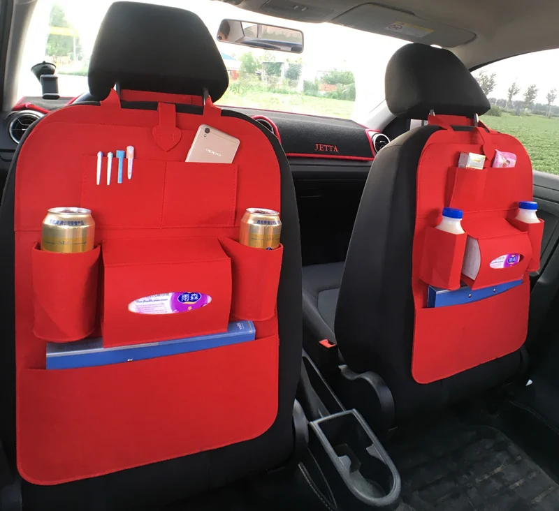 RUPUTIN войлочные чехлы на заднее сиденье, карманы для автомобильного ...