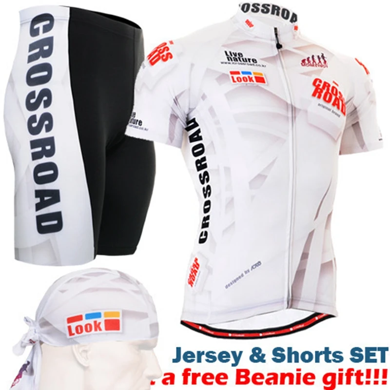 

2017 live to ride ride to live Mens Cycling Jersey Shorts Set white Quick-dry Ciclismo Jerseys Ropa Maillot Clothes