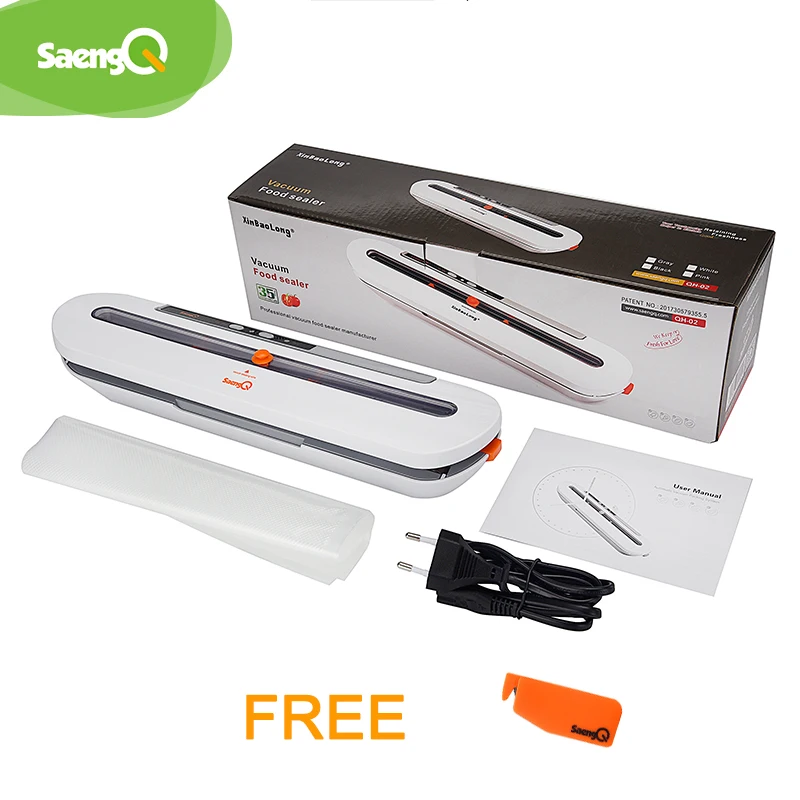 SaengQ вакуумным упаковщиком Еда уплотнитель 220V/110V автоматический коммерческий