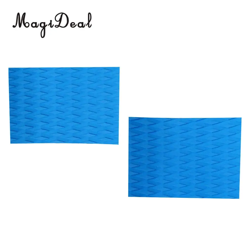 MagiDeal Anti-Slip Ultralight Diamond Grooved EVA Surfing Traction Pad Deck Grip Tail Pad for Surfboard Kiteboard Surf Accessory