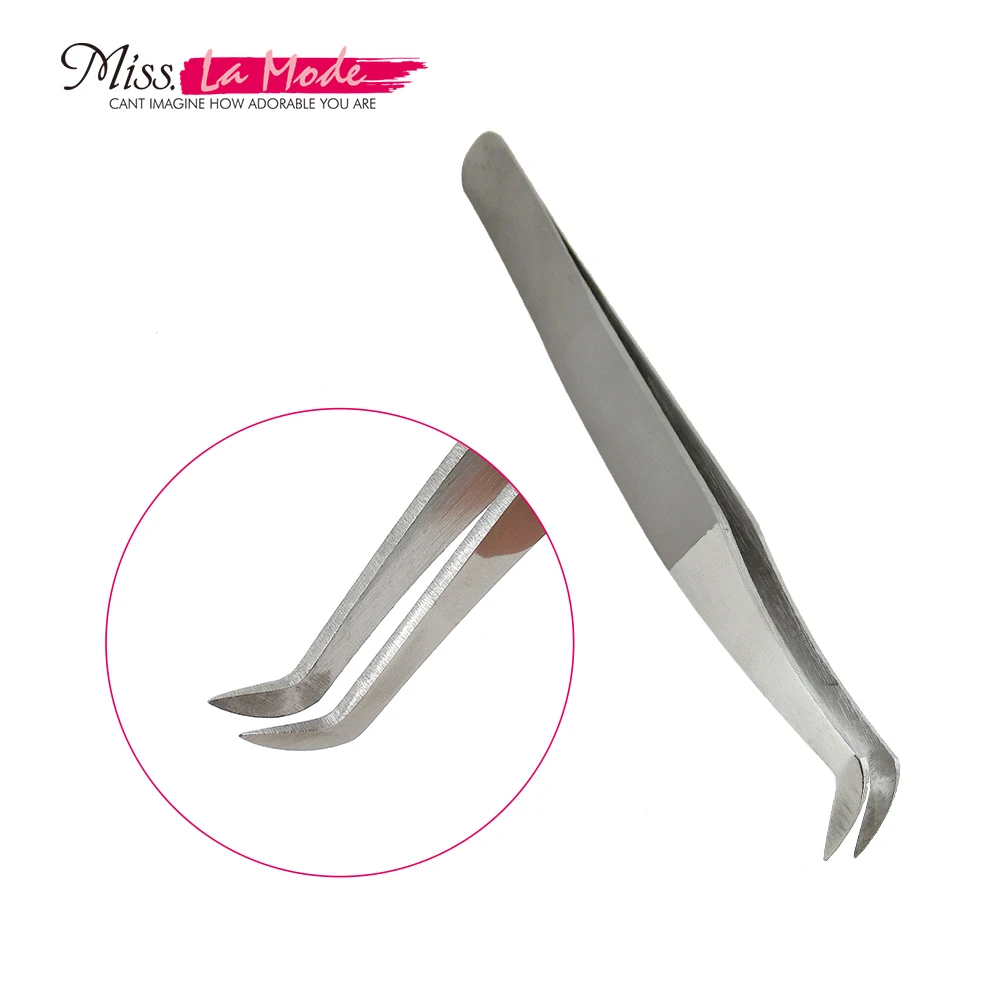 Pinças de Aço Inoxidável para Extensão dos Cílios Pinças de Cílios Misslamode Como Frete Grátis 09 10 para extensão dos cílios frete grátis pinças de cílios