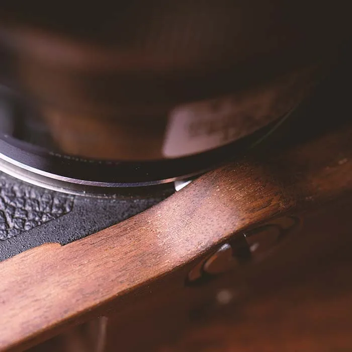 Original Walnut Wooden Base Quick Release L Plate / L Bracket Hand Grip Holder Fit For Olympus PEN-F Series