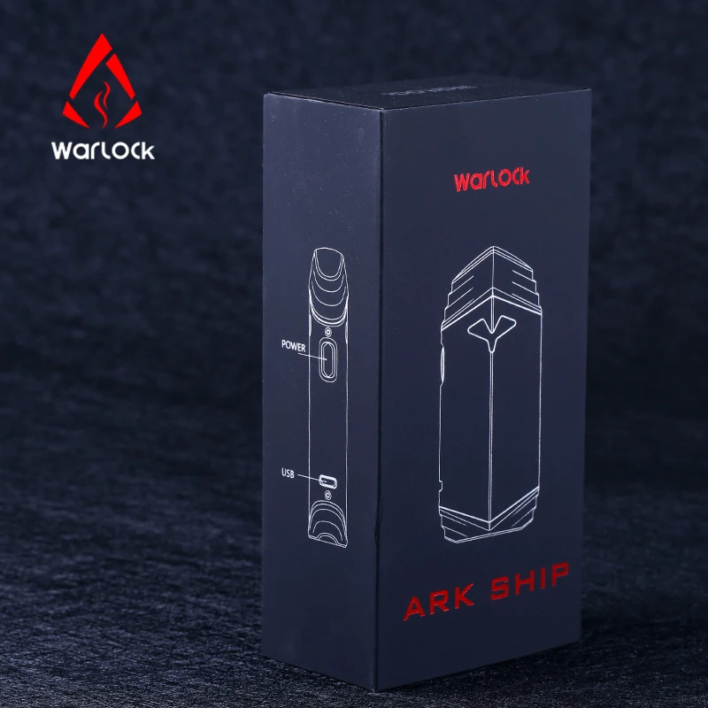 Оригинальный Warlock Ark корабль 2200 мАч комплект все в одном электронная сигарета