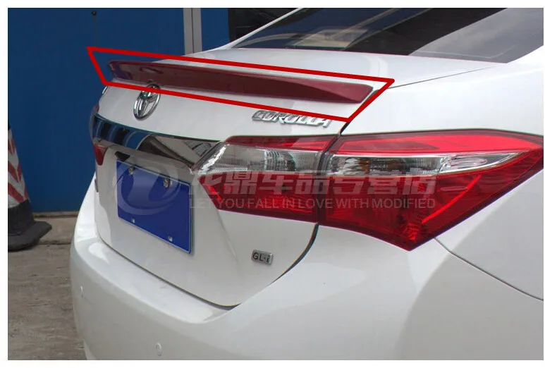 Spoiler For Toyota Corolla 2014.2015.2016.2017 High quality Rear Wing