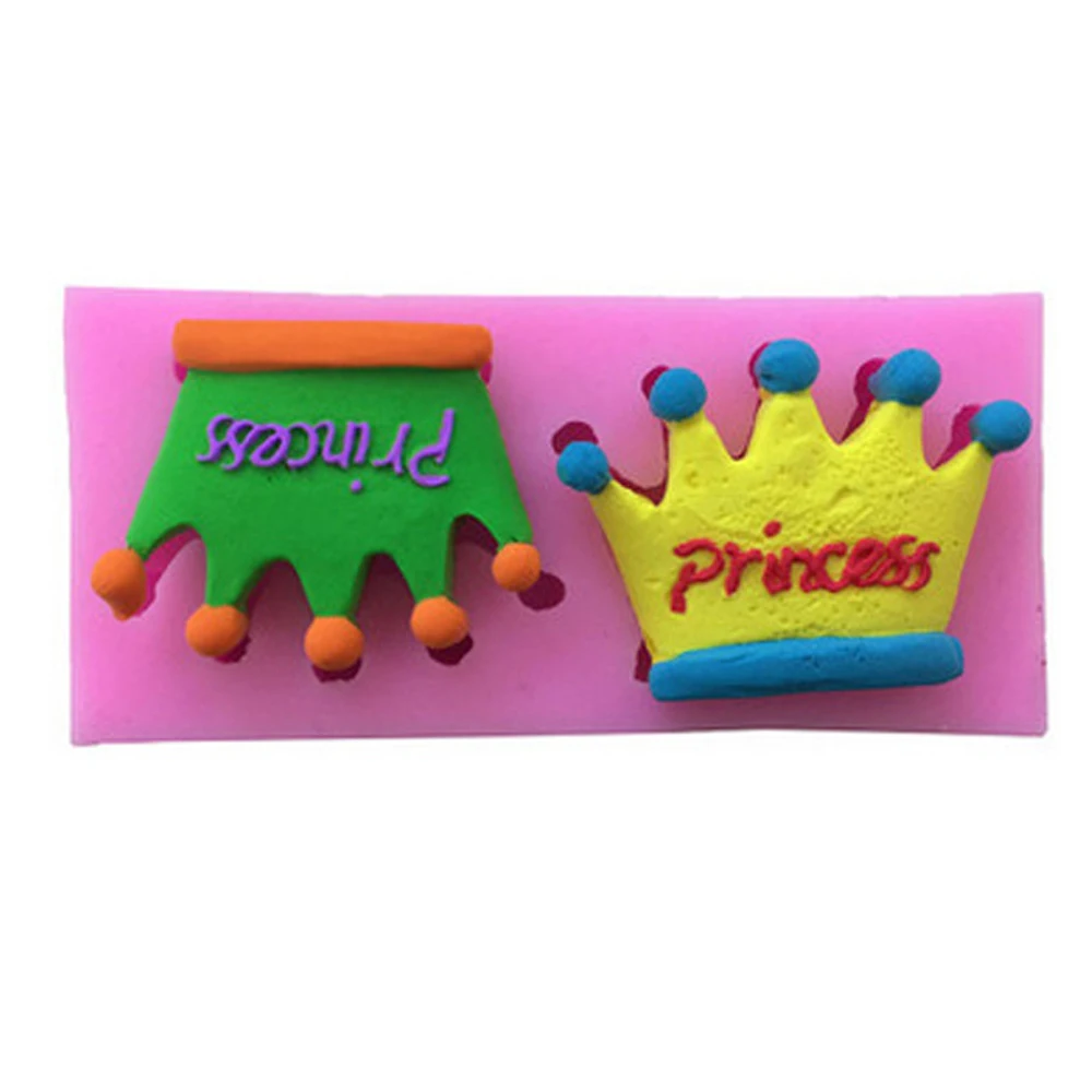 

Crowns Shape Silicone Fondant Cake Chocolate SugarCraft Mold