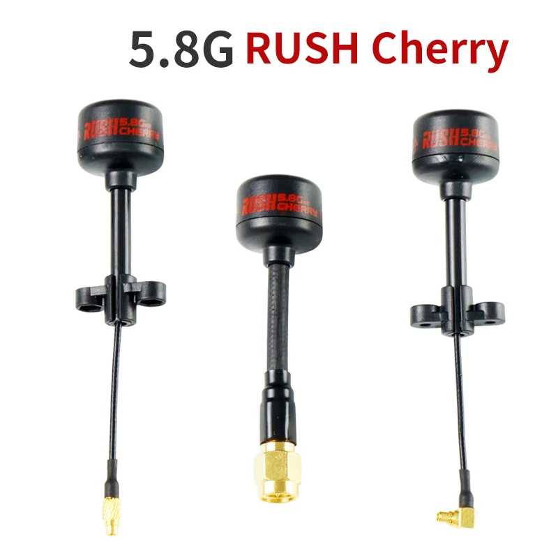 2 шт./лот FPV мини Антенна Rush Cherry 5,8 GHz 1.2dBi круговая Поляризация RHCP SMA Мужская Антенна для FPV гоночных дронов