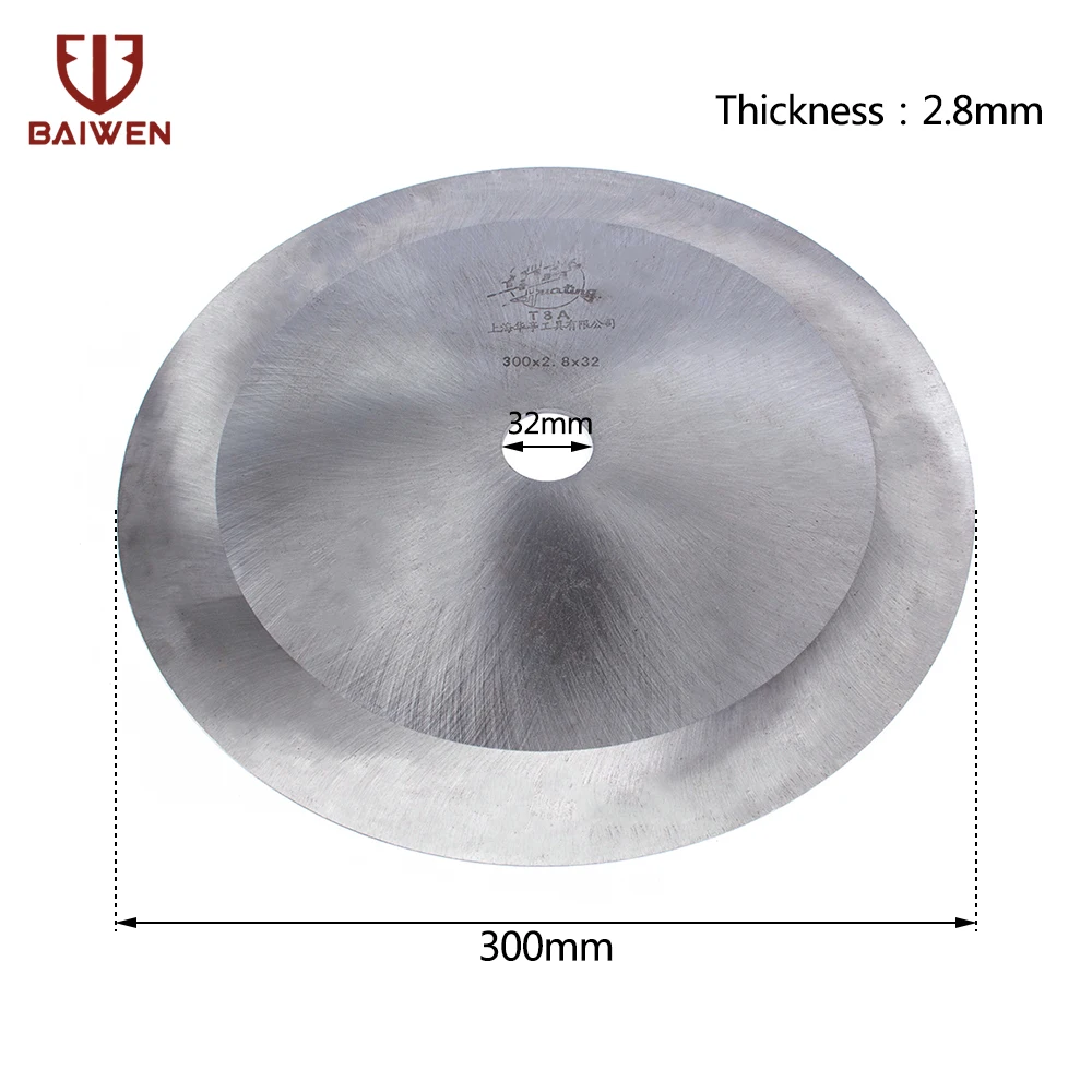 100mm-400mm diamond saw blade cutting stainless steel pipe bar HSS circular saw blade Co5% saw blade for cutting steel Metal