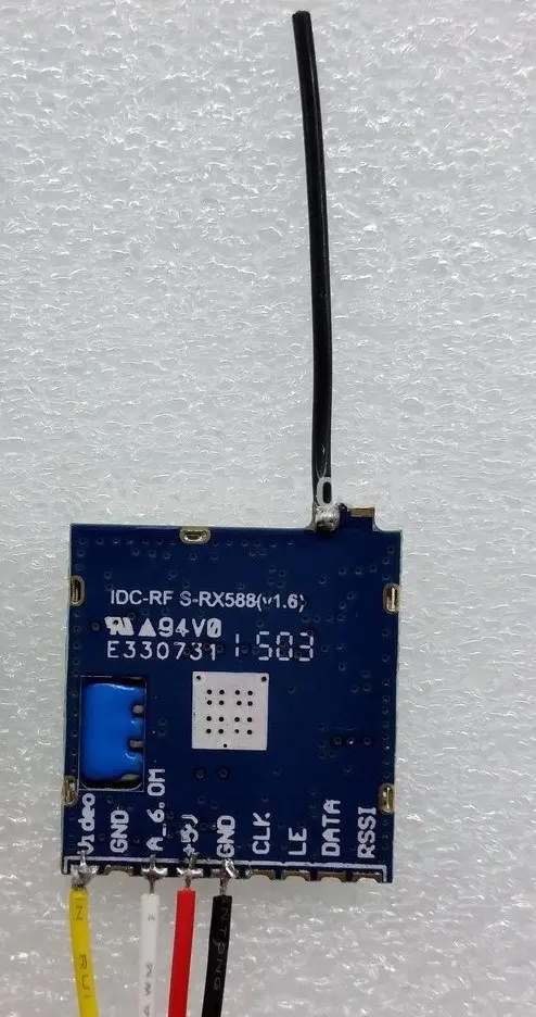 8 channels 5.8Ghz Audio and Video Wireless Receiver Module 5.8G receiver module