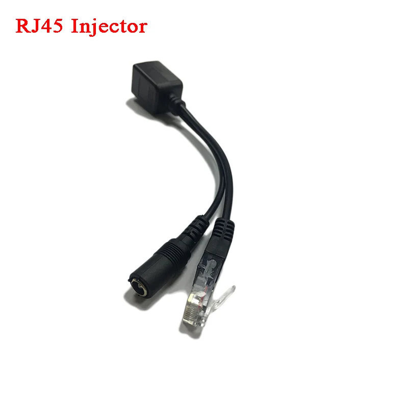 Кабель POE для IP камеры Пассивный адаптер Power Over Ethernet разветвитель инжектор RJ45