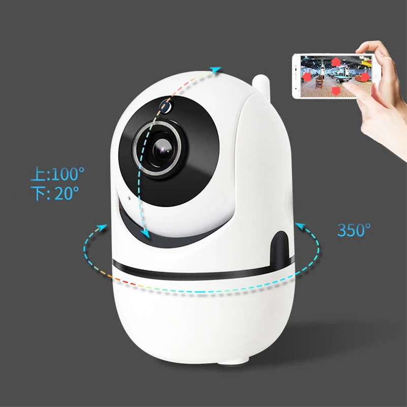

IP Camera Wifi 1080P HD Wireless Smart PTZ Security Surveillance Cam 2-Way Audio Motion Tracker Monitor 720P 1080P ipcam Camera