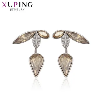 

11.11 Xuping Earrings Water Drop Simple Crystals from Swarovski Trendy Jewelry for Women Valentine's Day Gifts S144.2-93948