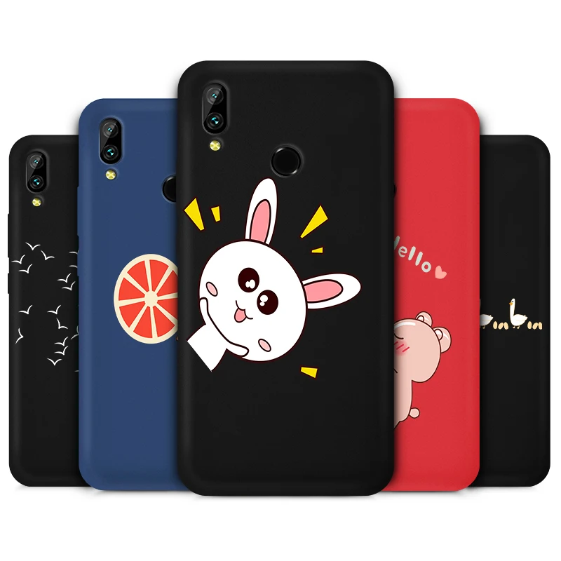 Силиконовый чехол карамельного цвета для Huawei Nova 2 4 Honor Play Y5 Y6 Y9 2018 2019 ТПУ