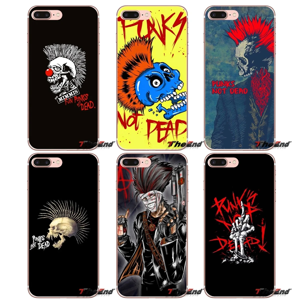 

Punks not dead Accessories Phone Shell Covers For Xiaomi Mi6 Mi 6 A1 Max Mix 2 5X 6X Redmi Note 5 5A 4X 4A A4 4 3 Plus Pro