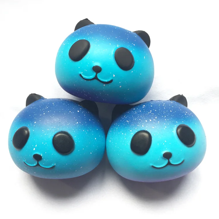 Galaxy Cute Jumbo Panda Baby Cream душистый мягкий медленно поднимающийся Squeeze детская игрушка для детей Взрослые снимает стресс тревога