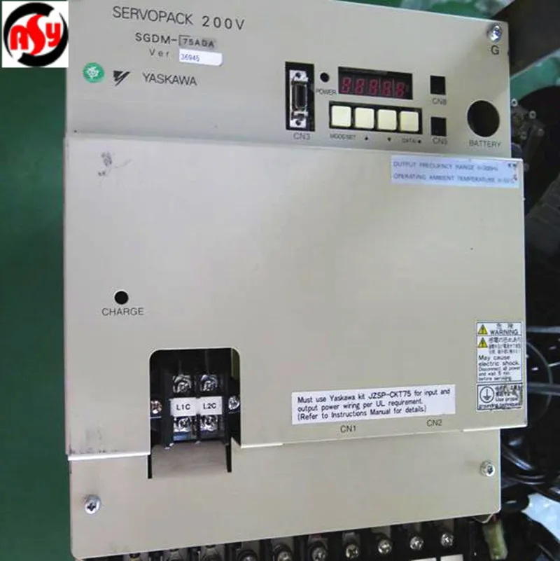 SERVOPACK SGDM-75ADA Servo драйвер б/у протестирован рабочий