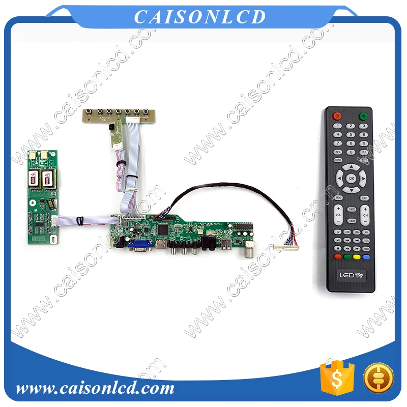 M6-V5.1 ЖК-ТВ плата контроллера Поддержка HDMI VGA Аудио AV USB ТВ для 15,4 дюймов 1280x800 LTN154XB-L01 lvds легко diy ремонт