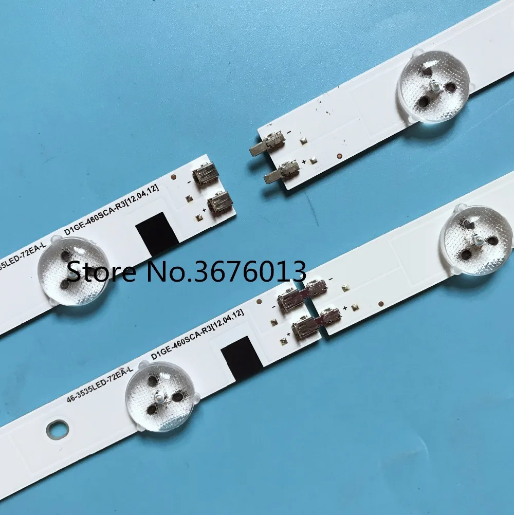 12 шт. новая 6LED полоса 46 3535LED 72EA L R D1GE 460SCA R3 460SCB для LH46MDCPLGC|Светодиодные панели| |