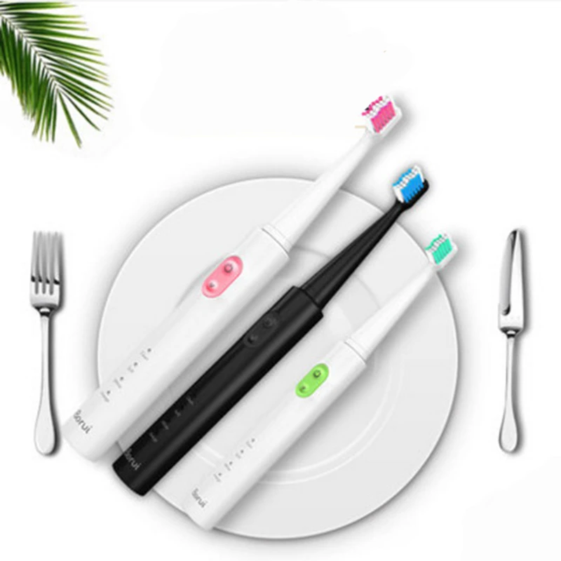 

Travel Toothbrush Smart Automatic Ultrasonic Toothbrush Eco Friendly USB Waterproof Sonic Electric Toothbrush