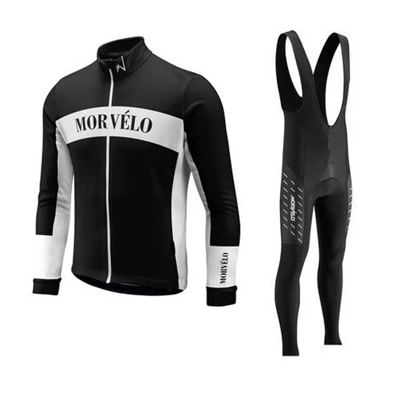 Morvelo с длинными рукавами, комплект одежды для велоспорта, верхняя осенняя одежда из Джерси для горного велоспорта, велосипед U42505