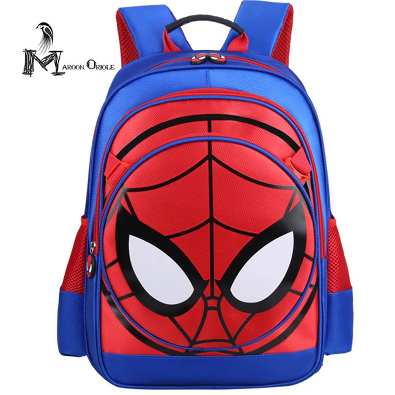 Человек паук рюкзак Детская школьная сумка Spiderman для мальчиков ежедневно книга