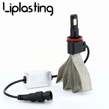 

Liplasting S7 H8/H9/H11 60W 6000K Car Front LED Bulb Automobiles Headlamp Headlight