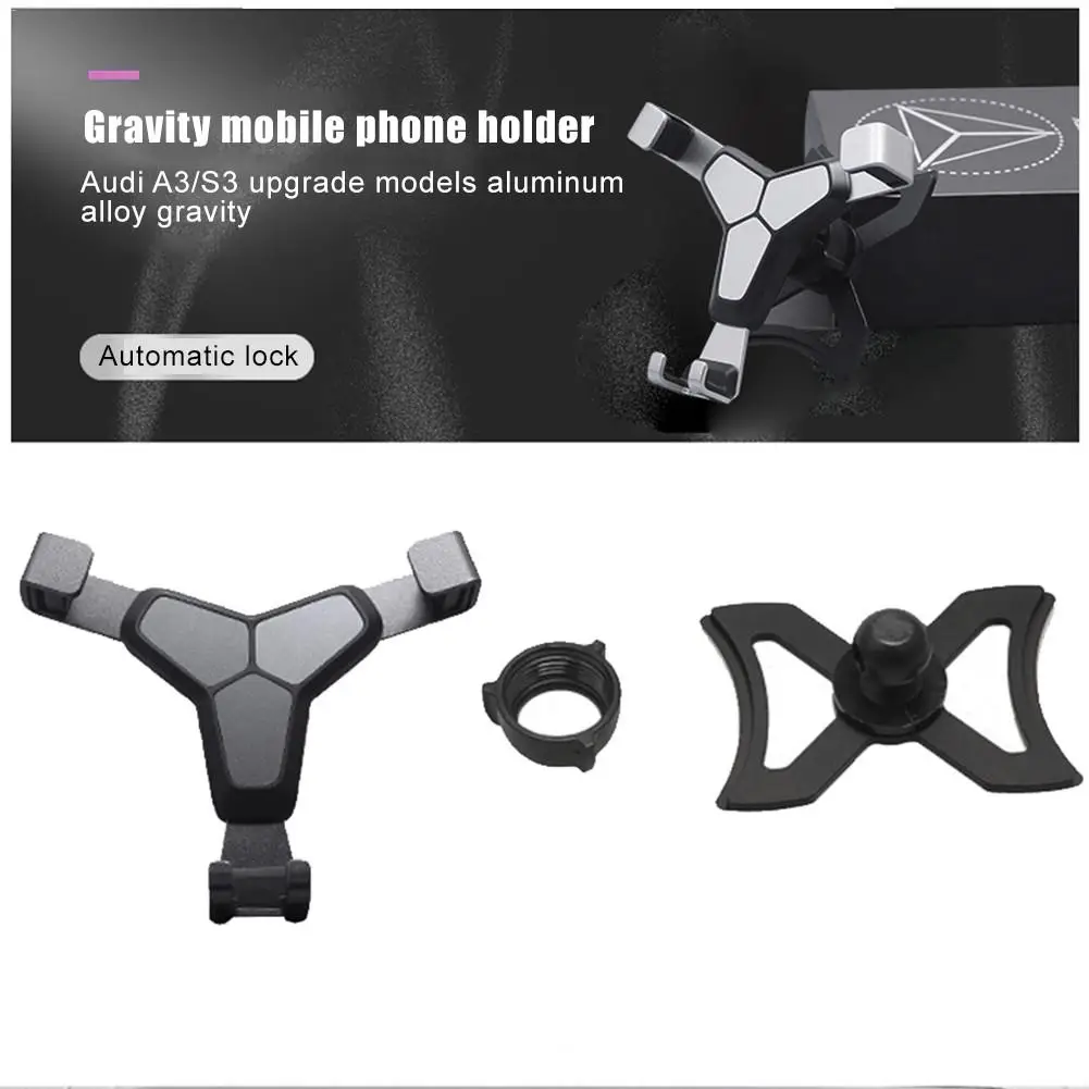 Car Phone Holder In Car Air Vent Mount Stand Magnetic Phone Navigation Bracket for Smartphone Gravity Bracket for Audi A3 S3