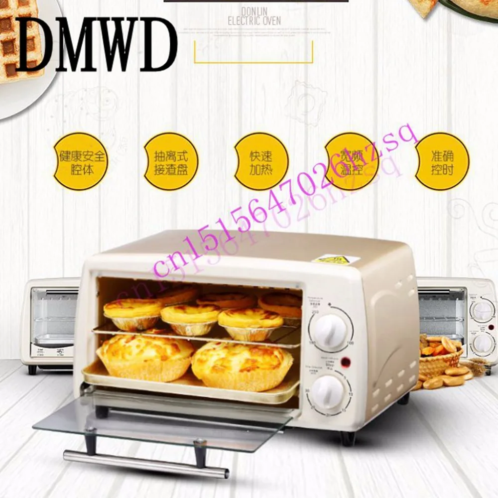 DMWD Multi function electric oven bake home small oven temperature