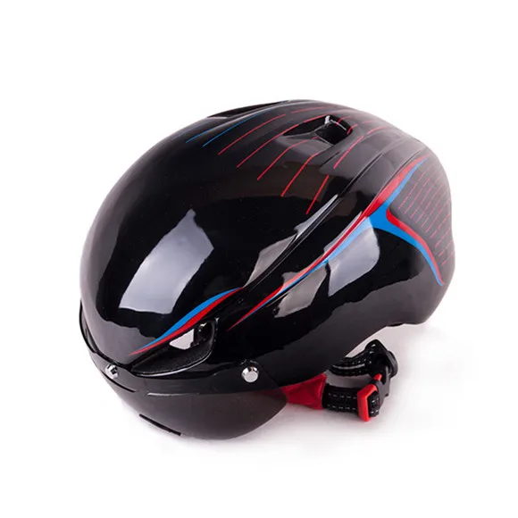WEST BIKING интегральный ультра-светильник велосипедный шлем аэродинамический EPS объектив горный велосипед шлем MTB велосипедные аксессуары велосипедный шлем - Цвет: Black