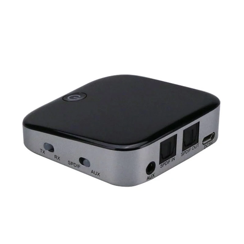 

Bluetooth Wireless Transmitter Receiver Audio Adapter AUX 3.5mm Stereo Output Support For TOSLINK/SPDIF SBC RX TV/Headphone/Car