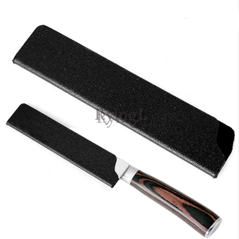 

8" Kitchen Chef Knife Protector Fruit Knife Damascus Knife Scabbard 22*5.5cm