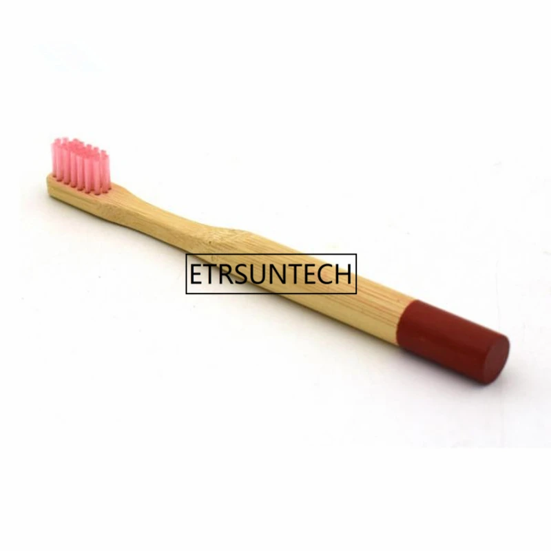 Escova de Dentes Escova de Dentes de Cerdas Cores Bambu Cerdas Macias Criança Anti Bacterianas F1427 6 Eco de 5 High Quality Beleza e saúde