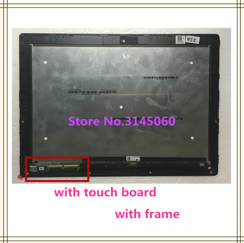 Для lenovo Miix 700-12ISK 80QL светодиодный ЖК-дисплей для 1" сенсорный экран в сборе 80QL0001US с рамкой