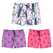 Три стиля Для мужчин плавание брюки быстрое высыхание с рисунком спортивные трусы плавание Мужские шорты для купания шорты Пляжные шорты трусы купальник