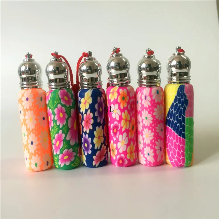 

20pcs/lot 10ml mini roll on bottle for essential oils roll-on refillable perfume bottle with empty cosmetic containerss
