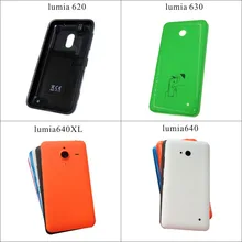 

Rear cover for Lumia Nokia 620 back battery door housing for Microsoft Lumia 640 640XL back cover Case