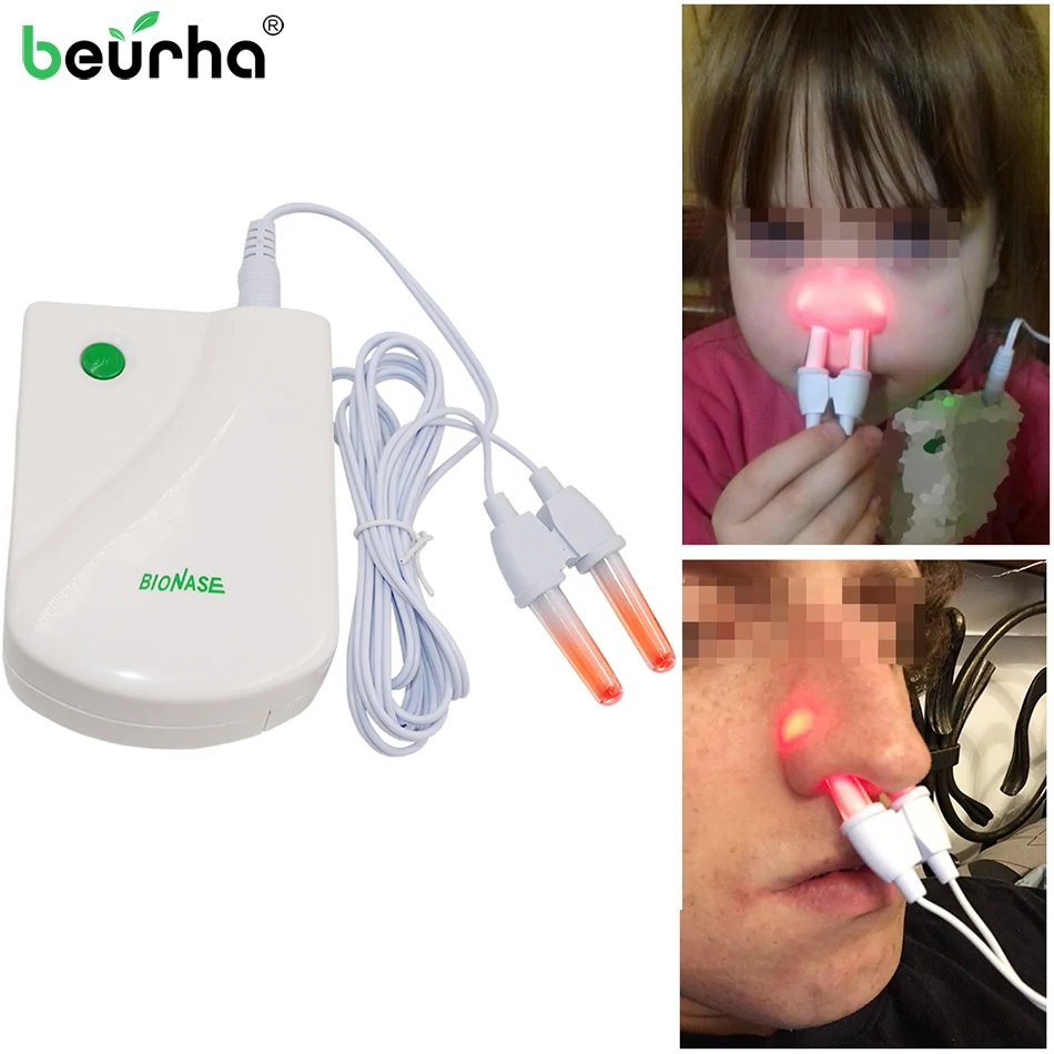 

Dropship Proxy BioNase Nose Rhinitis Sinusitis Cure Therapy Massage Hay fever Low Frequency Pulse Laser Nose Health Care Machine