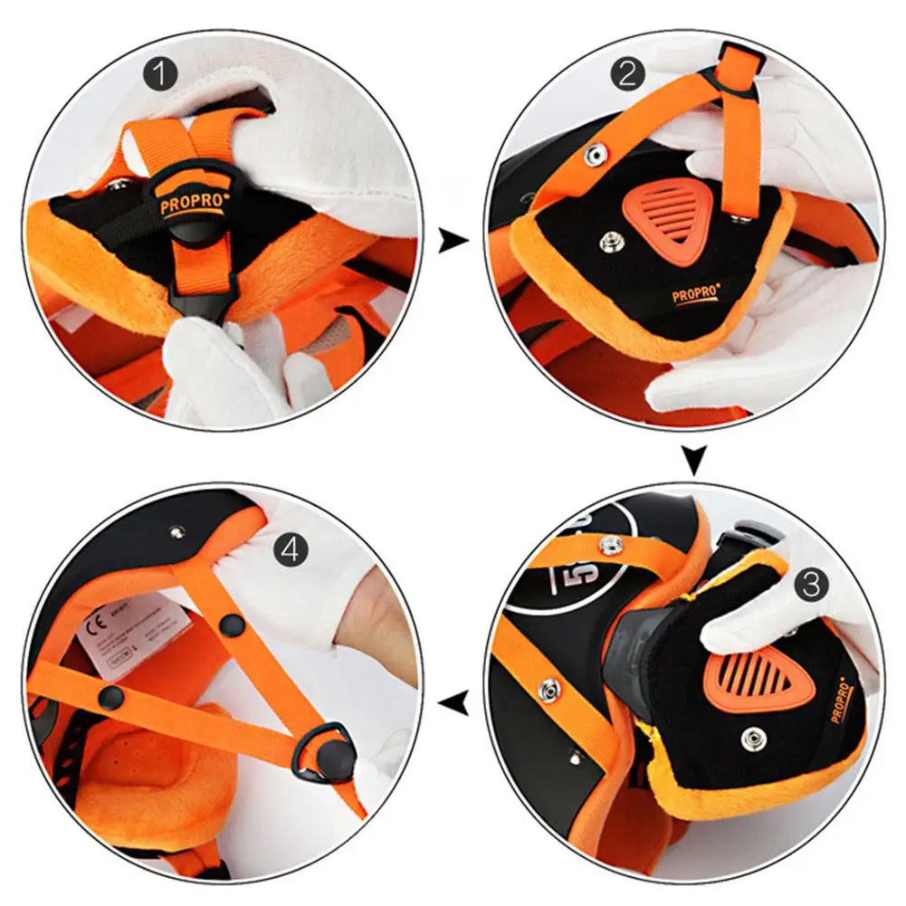 PR0PRO, фирменный шлем для сноуборда, лыжного спорта, безопасный, цельный, формованный, дышащий, мужской, женский, скейтборд, лыжный шлем, размер 54-61 см