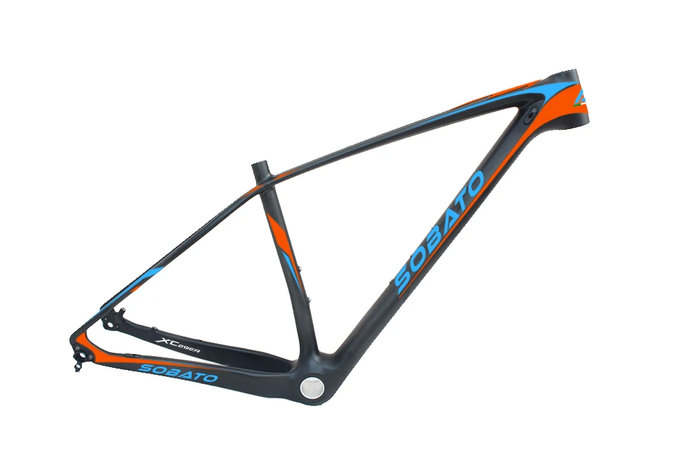 Excellent On stock Sobato Carbon Frame 29er MTB mountain frame Headset Seat Clamp BB92 15.5/17/18.5/20" UD Matt 11