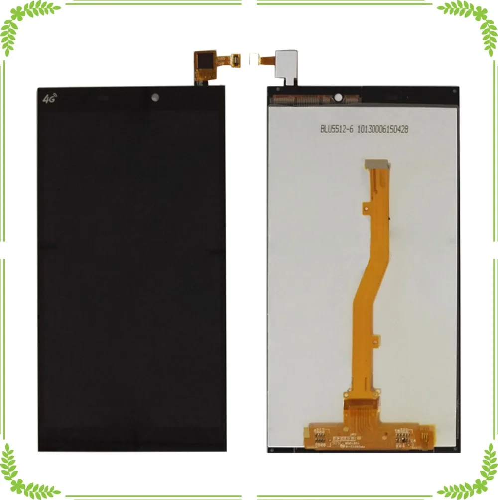 ЖК-дисплей 5 дюйма с сенсорным экраном для Alcatel One Touch M823 N1 Max Orange Nura и дигитайзером в