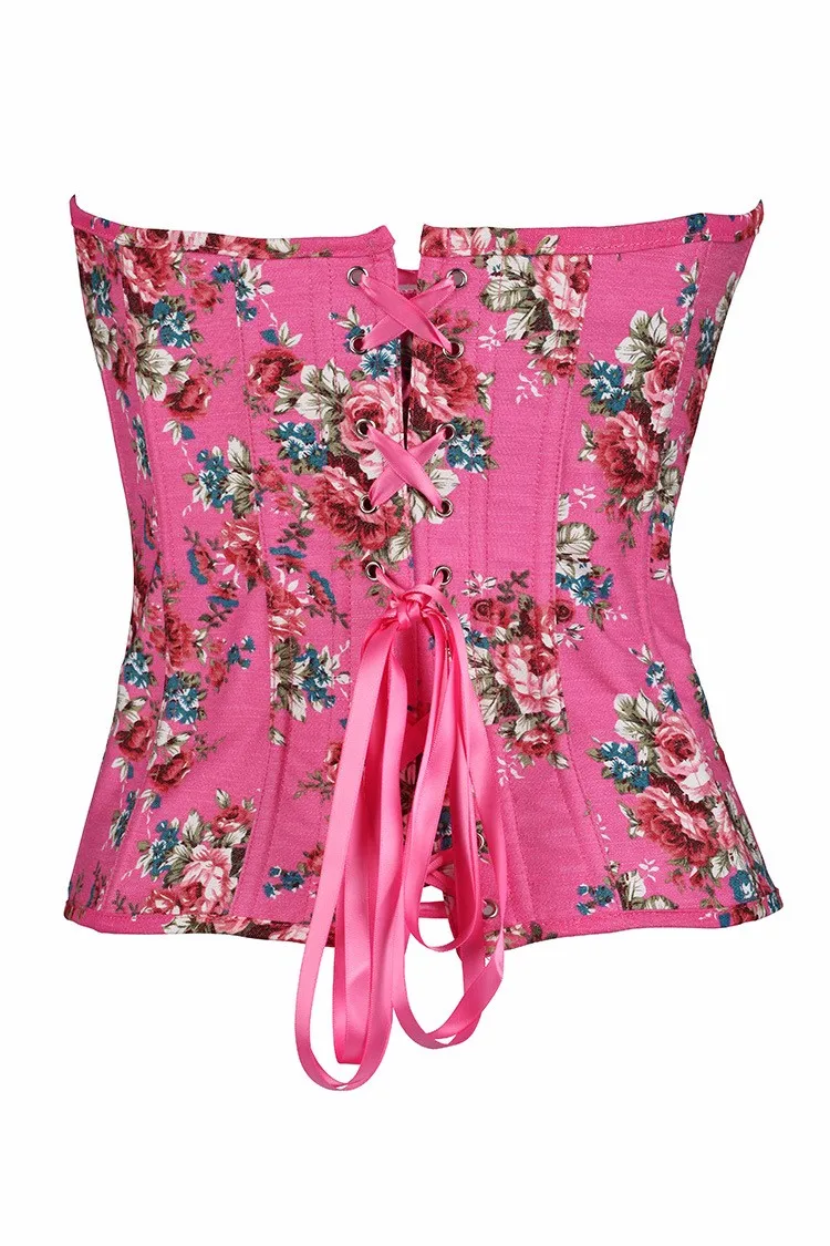 Plus-Size-Women-Sexy-Lingerie-Hot-Sexy-Steel-Boned-Lace-Up-Floral-Overbust-Corset-Bustiers-Thong (1)